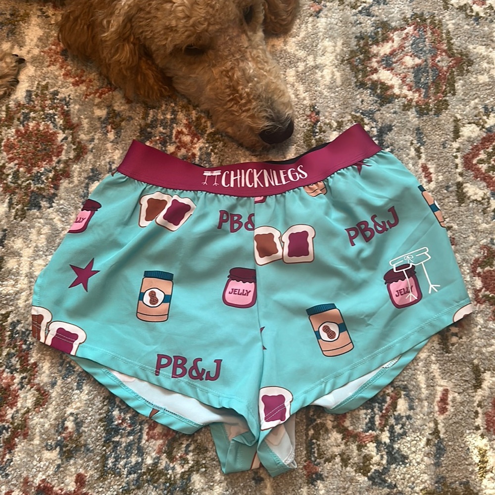 Chicknlegs PB and J Shorts